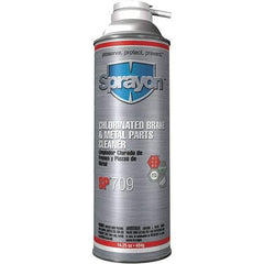 Sprayon - Tricholoroethylene Brake Parts Cleaner - 20 oz Aerosol Can - Exact Tool & Supply