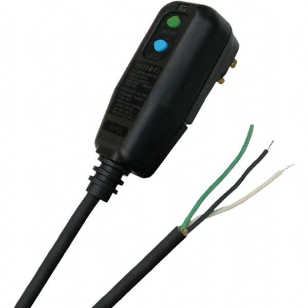 Hubbell Wiring Device-Kellems - Electrical Outlet Adapters Adapter Type: GFCI 35 ft Pigtail Amperage: 15 - Exact Tool & Supply