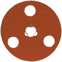 Norton - 4-1/2" Diam 7/8" Hole 80 Grit Fiber Disc - Medium Grade, Ceramic Alumina - Exact Tool & Supply