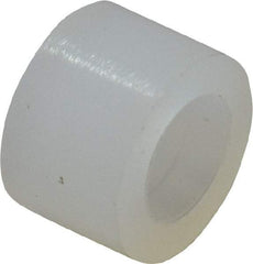 Electro Hardware - 0.116" ID x 3/16" OD, #4 Screw, Grade 101 Nylon Female Unthreaded Circuit Board Spacer - Round Body, Uncoated, 1/8" OAL - Exact Tool & Supply