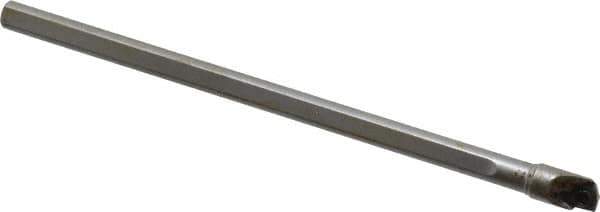 Hertel - 0.26" Min Bore Diam, 4" OAL, 3/16" Shank Diam, HBBG Indexable Boring Bar - 3/4" Max Bore Depth, WPGT Insert, Screw Holding Method - Exact Tool & Supply