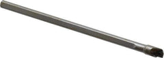 Hertel - 0.26" Min Bore Diam, 4" OAL, 3/16" Shank Diam, HBBG Indexable Boring Bar - 3/4" Max Bore Depth, WPGT Insert, Screw Holding Method - Exact Tool & Supply