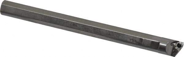 Hertel - 0.54" Min Bore Diam, 6" OAL, 1/2" Shank Diam, HBBQ Indexable Boring Bar - 2" Max Bore Depth, WPGT Insert, Screw Holding Method - Exact Tool & Supply