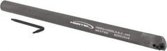 Hertel - 0.54" Min Bore Diam, 8" OAL, 1/2" Shank Diam, HBBQ Indexable Boring Bar - 5" Max Bore Depth, WPGT Insert, Screw Holding Method - Exact Tool & Supply