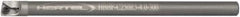 Hertel - 0.3" Min Bore Diam, 4" OAL, 1/4" Shank Diam, HBBF Indexable Boring Bar - 2-1/2" Max Bore Depth, TD.. Insert, Screw Holding Method - Exact Tool & Supply