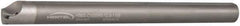 Hertel - 1.105" Min Bore Diam, 12" OAL, 1" Shank Diam, HBBS Indexable Boring Bar - 10" Max Bore Depth, TD.., TP.. Insert, Screw Holding Method - Exact Tool & Supply