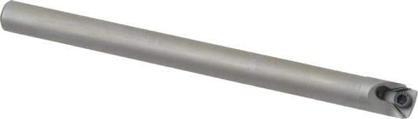 Hertel - 0.438" Min Bore Diam, 5" OAL, 3/8" Shank Diam, HBBQ Indexable Boring Bar - 1-1/2" Max Bore Depth, TPC.. Insert, Screw Holding Method - Exact Tool & Supply