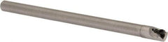 Hertel - 0.3" Min Bore Diam, 4" OAL, 1/4" Shank Diam, HBBF Indexable Boring Bar - 1" Max Bore Depth, TD.. Insert, Screw Holding Method - Exact Tool & Supply