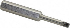 Hertel - 0.208" Min Bore Diam, 2-1/2" OAL, 3/8" Shank Diam, HBBC Indexable Boring Bar - 1" Max Bore Depth, CD.. Insert, Screw Holding Method - Exact Tool & Supply