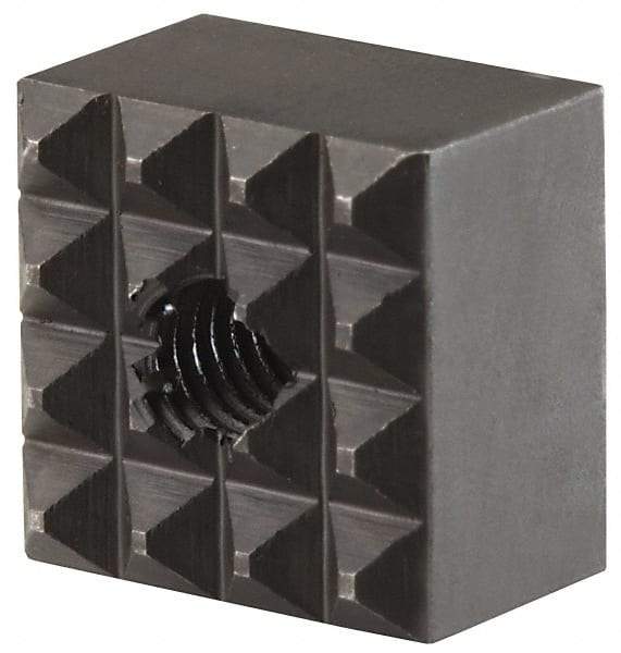Jergens - Square Positioning Grippers Material: High Speed Steel Height (Inch): 3/8 - Exact Tool & Supply
