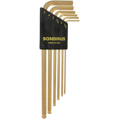Bondhus - Hex Key Sets Tool Type: Hex Handle Type: L-Key Long Arm - Exact Tool & Supply