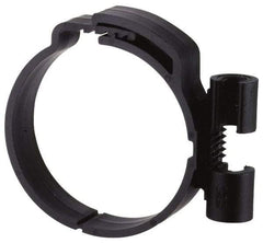 ZSI - 3/8" Rod, 2" Tube Diam, Cushion Clamp - Black, 150 Lb Capacity, Polyamide - Exact Tool & Supply