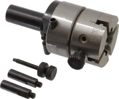 Value Collection - #0" to 3/8" Capacity, Right or Left Hand, Self-Opening, 5/8" Shank Diam, Style D Die Head - 1-3/4" Outside Diam, 3/8" Shank Bore - Exact Tool & Supply