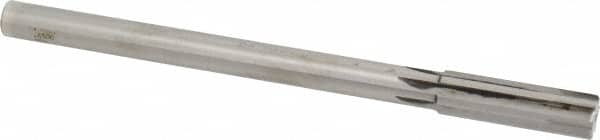 Made in USA - 0.65" Carbide-Tipped 6 Flute Chucking Reamer - Exact Tool & Supply