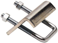 Cooper B-Line - 3/4" Max Flange Thickness, Strut To Beam Clamp - 1,200 Lb Capacity, ASTM A1011 Carbon Steel - Exact Tool & Supply