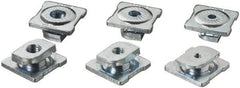 Cooper B-Line - Zinc Plated Carbon Steel Combo Strut Nut Washer - 450 Lb Capacity, 0.25" Bolt, 1 Hole, Used with Cooper B Line Channel & Strut (All Sizes Except B62 & B72) - Exact Tool & Supply