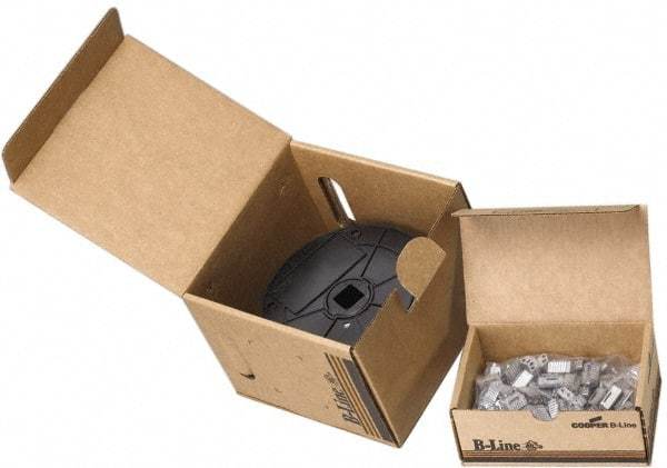 Cooper B-Line - 500' Long, 1/16" x 1/16" Diam, Steel Wire Rope - 75 Lb Breaking Strength, 7 x 7 Strand - Exact Tool & Supply