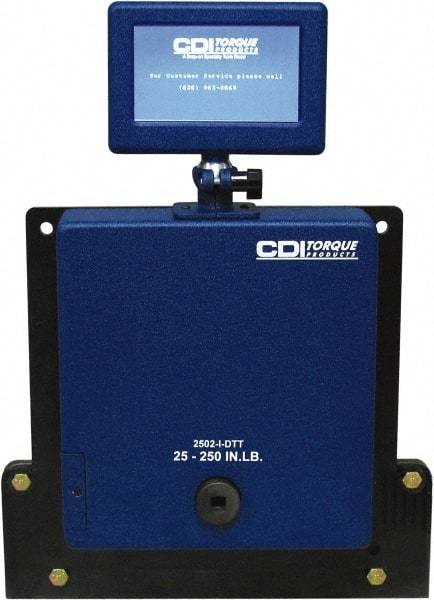 CDI - 10 to 100 In/oz Electronic Torque Tester - 1/4" Drive, 21" OAL, ±0.5% Accuracy - Exact Tool & Supply