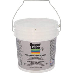 Synco Chemical - 5 Lb Pail Synthetic General Purpose Grease - Translucent White, Food Grade, 450°F Max Temp, NLGIG 000, - Exact Tool & Supply
