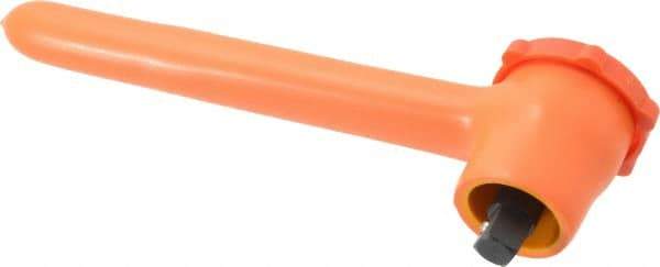 Facom - 3/8" Drive Round Head Ratchet - Insulated Finish, 7" OAL - Exact Tool & Supply