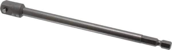 Proto - 3/8" Square Size Hex to Square Adapter - 1/4" Hex Drive, 6" OAL - Exact Tool & Supply