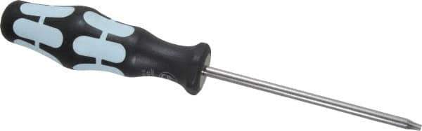 Wera - T10 Torx Driver - 80mm Blade Length, Ergonomic Handle - Exact Tool & Supply