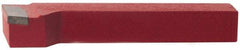 Made in USA - 1 x 1" Shank, Offset End Cutting Single Point Tool Bit - FR-16, Grade K68 - Exact Tool & Supply