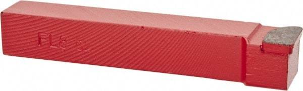 Interstate - 1/2 x 1/2" Shank, Offset End Cutting Single Point Tool Bit - FL-8, Grade C2 - Exact Tool & Supply