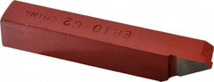 Interstate - 5/8 x 5/8" Shank, Offset Threading Single Point Tool Bit - ER-10, Grade C2 - Exact Tool & Supply