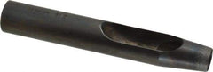 Made in USA - 1/2" Hollow Punch - 5" OAL, Steel - Exact Tool & Supply