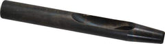 Made in USA - 9/32" Hollow Punch - 4" OAL, Steel - Exact Tool & Supply