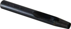 Made in USA - 5/16" Hollow Punch - 4" OAL, Steel - Exact Tool & Supply
