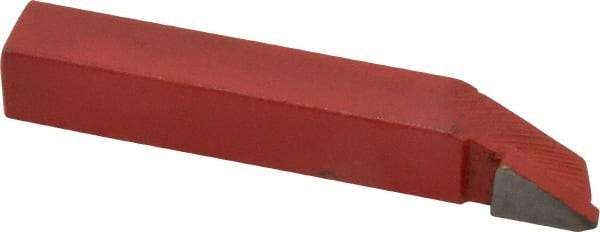 Interstate - 3/8 x 3/8" Shank, Offset Threading Single Point Tool Bit - EL-6, Grade C2 - Exact Tool & Supply