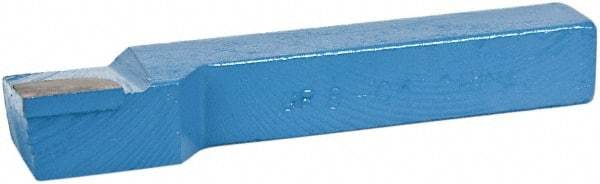 Interstate - 1/2 x 1/2" Shank, Offset Side Cutting Single Point Tool Bit - GR-8, Grade C6 - Exact Tool & Supply