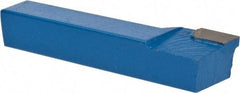 Interstate - 5/8 x 5/8" Shank, Offset Side Cutting Single Point Tool Bit - GR-10, Grade C6 - Exact Tool & Supply