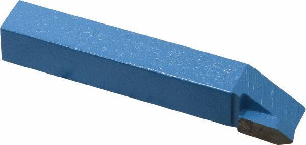 Interstate - 1/2 x 1/2" Shank, Offset Threading Single Point Tool Bit - EL-8, Grade C6 - Exact Tool & Supply