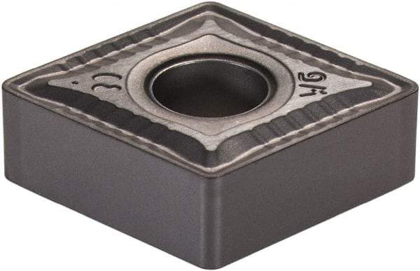 Iscar - CNMG432 WG Grade IC907 Carbide Turning Insert - TiN/TiAlN Finish, 80° Diamond, 1/2" Inscr Circle, 3/16" Thick, 1/32" Corner Radius - Exact Tool & Supply