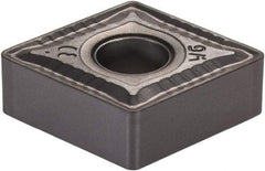 Iscar - CNMG432 WG Grade IC907 Carbide Turning Insert - TiN/TiAlN Finish, 80° Diamond, 1/2" Inscr Circle, 3/16" Thick, 1/32" Corner Radius - Exact Tool & Supply