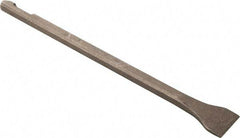 Ingersoll-Rand - 1" Head Width, 12" OAL, 1-1/8" Shank Diam, Scaling Chisel - CP Shank, Steel - Exact Tool & Supply