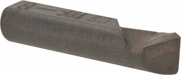 Interstate - 3/8 x 3/8" Shank, Round Shank Boring Single Point Tool Bit - TRE-6, Grade C2 - Exact Tool & Supply
