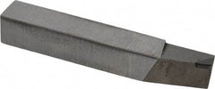 Made in USA - 3/8 x 3/8" Shank, Lead Angle Turning Single Point Tool Bit - BL-6, Grade PCD DIAMOND - Exact Tool & Supply