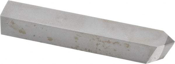 Made in USA - 3/8 x 3/8" Shank, Pointed Nose Single Point Tool Bit - D-6, Grade PCD DIAMOND - Exact Tool & Supply