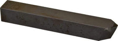 Made in USA - 1/2 x 1/2" Shank, Pointed Nose Single Point Tool Bit - D-8, Grade PCD DIAMOND - Exact Tool & Supply