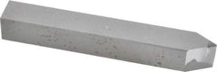 Made in USA - 1/2 x 1/2" Shank, Threading Single Point Tool Bit - E-8, Grade PCD DIAMOND - Exact Tool & Supply