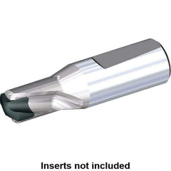 Kennametal - 14.51 to 15.87mm Diam, 1xD, 16mm Max Depth, 20mm Shank Diam, 31mm Flute, 85mm OAL, Replaceable Tip Drill - KSEM1451GDM Insert, A Seat Size, Series KSEM - Exact Tool & Supply