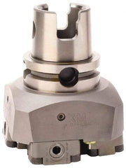 Kennametal - Left Hand Cut, KM63UT Modular Connection, Adapter/Mount Lathe Modular Clamping Unit - Through Coolant, Series STAL Turning Adapter - Exact Tool & Supply