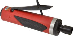 Sioux Tools - 1/4" Collet, Straight Handle, Straight Air Die Grinder - 25,000 RPM, Rear Exhaust, 30 CFM, 1 hp, 6.21 bar, 1/4 NPT - Exact Tool & Supply