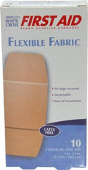 North - 4" Long x 2" Wide, General Purpose Self-Adhesive Bandage - Beige, Woven Fabric Bandage - Exact Tool & Supply