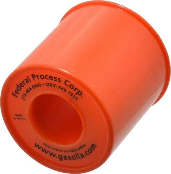 Federal Process - 2" Wide x 260" Long General Purpose Pipe Repair Tape - 3 mil Thick, -450 to 550°F, White - Exact Tool & Supply