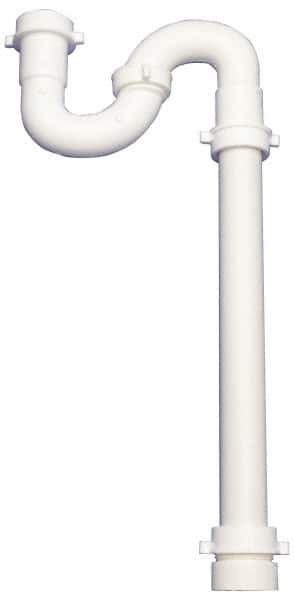 Federal Process - Sink Trap - White, PVC - Exact Tool & Supply